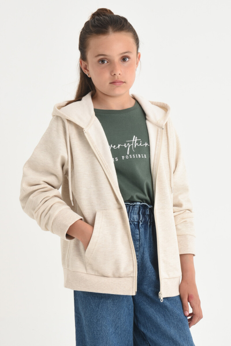 Chaqueta deportiva Beige