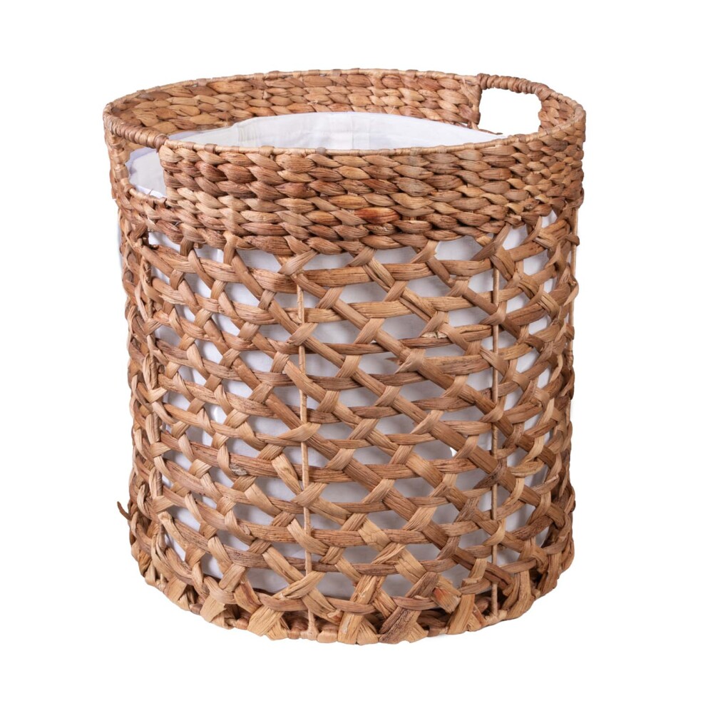 CESTA RATTAN-Y-MADERA NATURAL-BEIGE WHB 2433