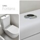 Inodoro Fontana Touchless Con Mochila Ferrum BLANCO