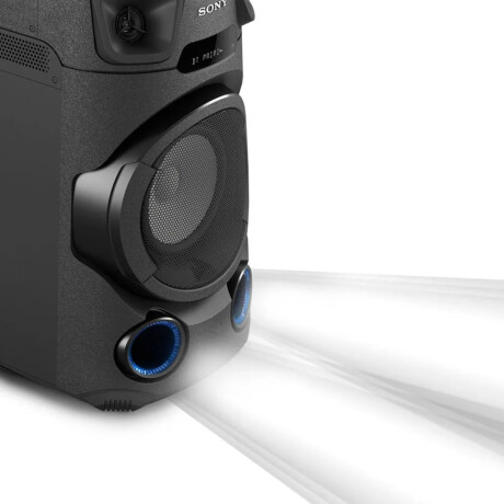 Parlante Sony Mhc-V13 Portátil Bluetooth Luces Led 001