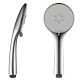 GRIFERIA TELEFONO ABS GRIS BRILLO REDONDO SERIE ABRUZO GRIS-BRUSHED NICKEL