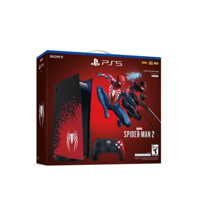 PlayStation 5 Consola Con Lectora Ed. Limitada Spider-Man 2 PlayStation 5 Consola Con Lectora Ed. Limitada Spider-Man 2