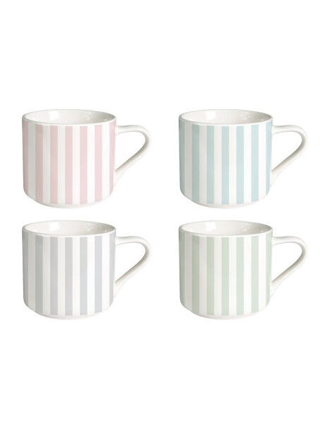 MUG BAJO 350ML LINEAS VERTICALES MUG BAJO 350ML LINEAS VERTICALES