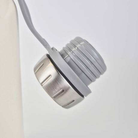 Botella térmica acero inoxidable 600ml diseño minimalista Blanco