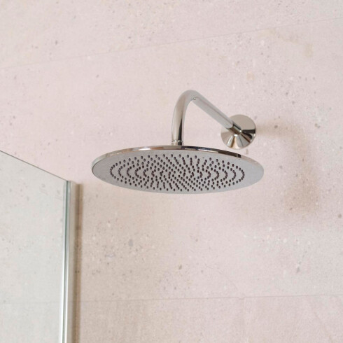 ROSETA BAÑO SLIM CROMO BRILLO 20 CM REDONDA CROMO