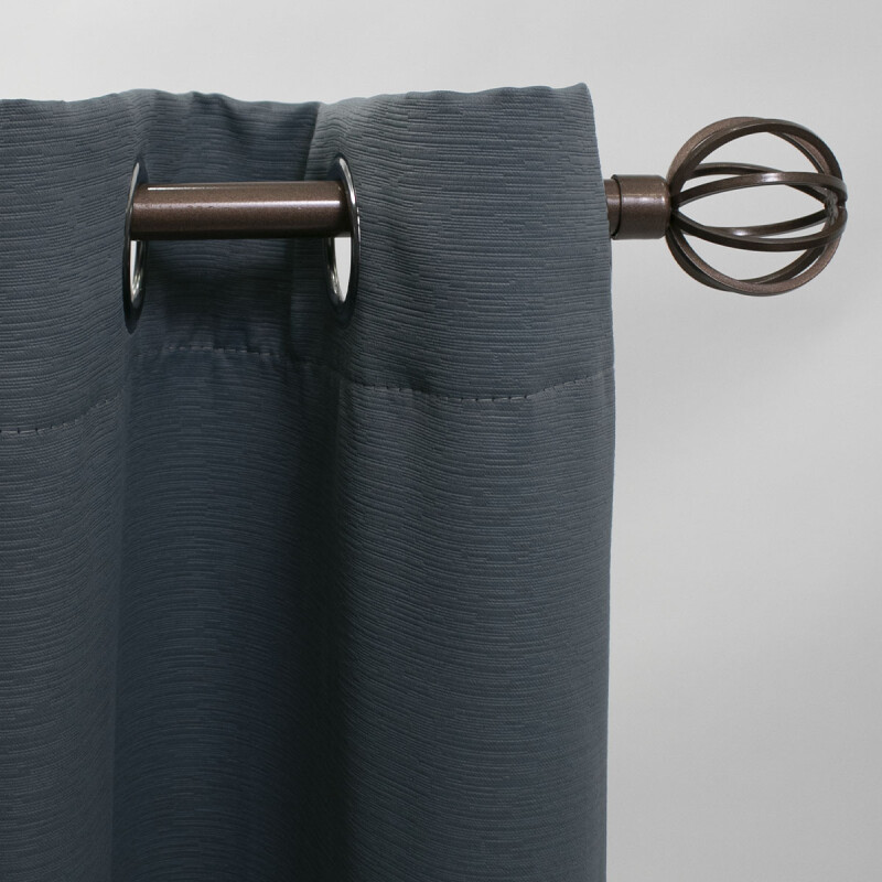 VARA METAL BRONCE P/CORTINA 218-304.8CM Unica