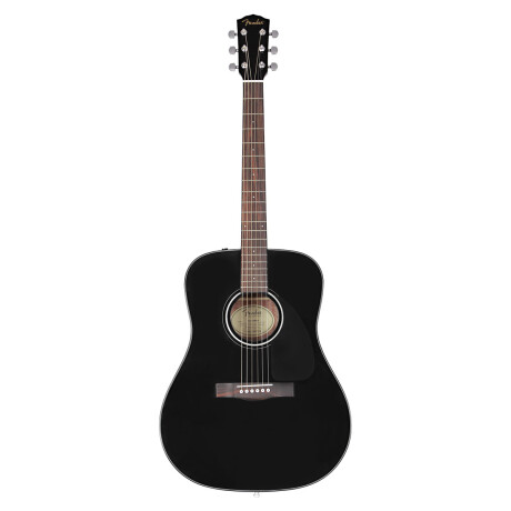 Guitarra Folk Fender Cd60 Dread V3 Black Con Estuche Guitarra Folk Fender Cd60 Dread V3 Black Con Estuche
