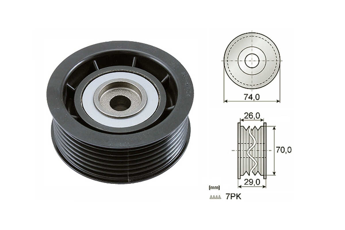 Tensor Guia Correa Mitsubishi L200/Montero 10-25 Tensor Guia Correa Mitsubishi L200/Montero 10-25