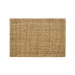 ALFOMBRA DE YUTE 120x160CM NATURAL ALFOMBRA DE YUTE 120x160CM NATURAL