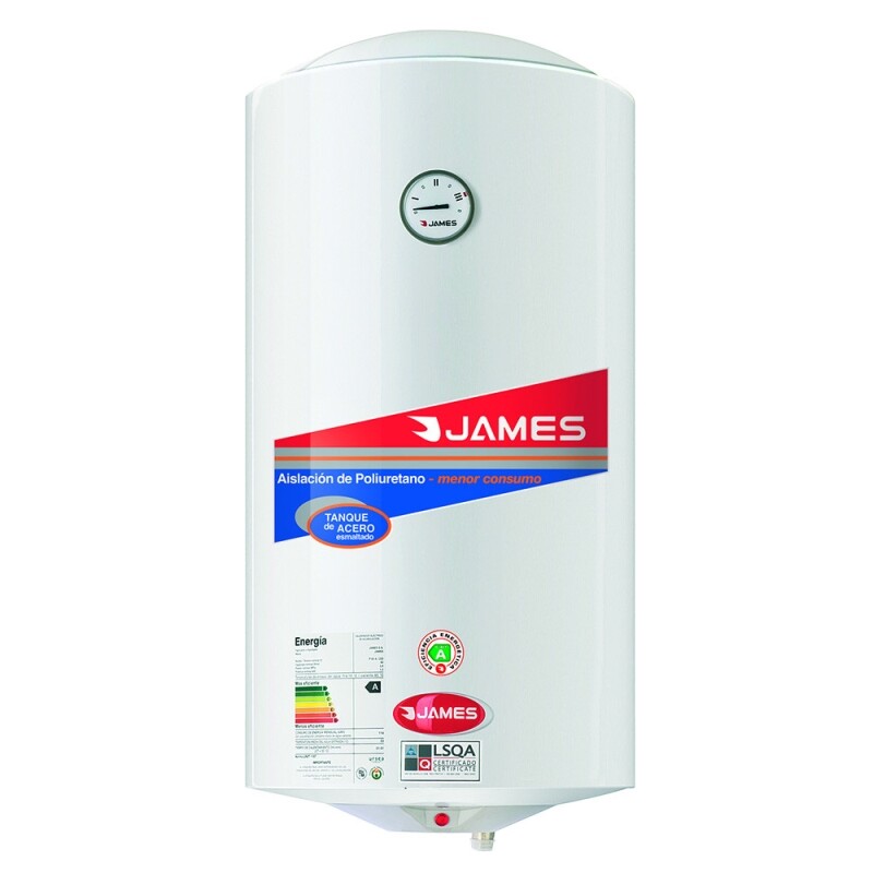 Termotanque Calefón De Acero James 60lts Unica