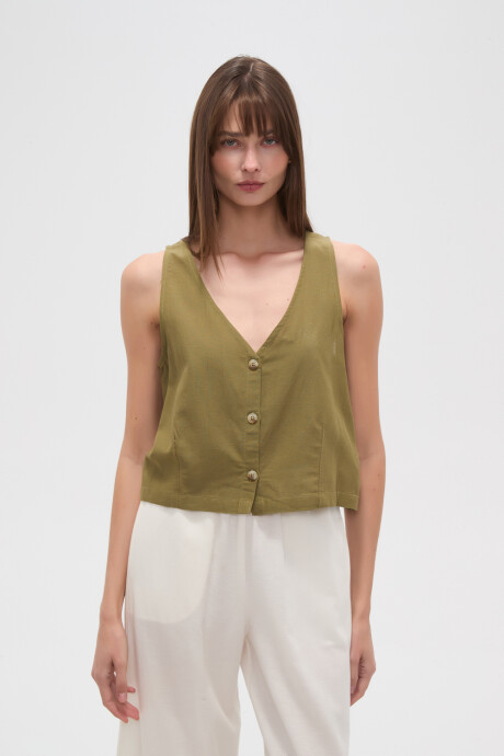 Musculosa Onurs Verde Oliva