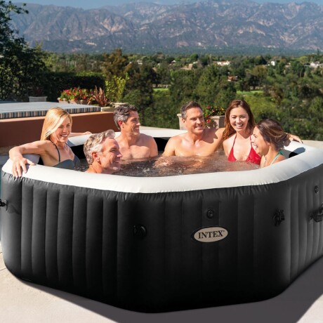 Intex Bañera Hidromasaje Deluxe Burbujas 6 Personas Inx028462