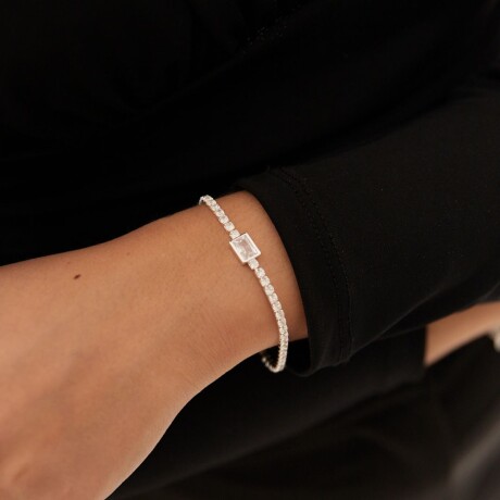 Pulsera Tenis N°3 - Plata 925 Pulsera Tenis N°3 - Plata 925