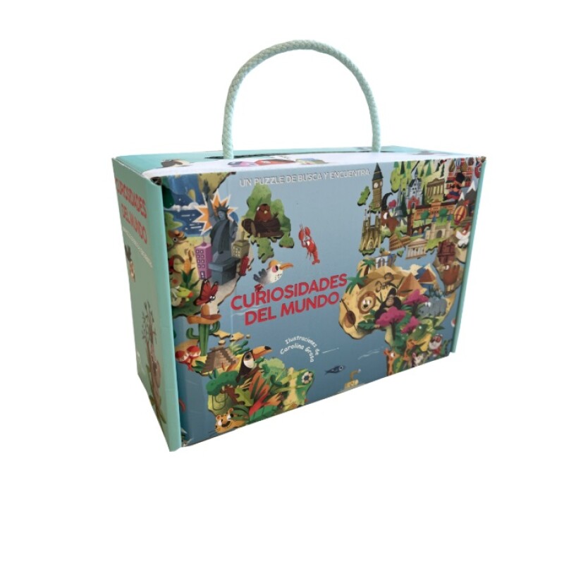 CURIOSIDADES DEL MUNDO BOX SET PUZZLE + LIBRO CURIOSIDADES DEL MUNDO BOX SET PUZZLE + LIBRO