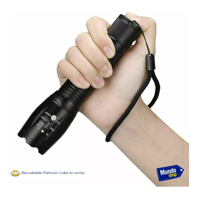 Linterna Led Muy Potente Potente 18000 Lumens Linterna Led Muy Potente Potente 18000 Lumens