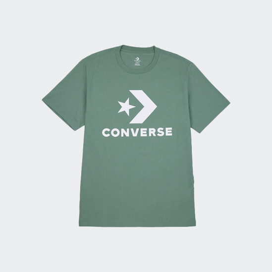 Remera Converse Logo Star Chev Verde