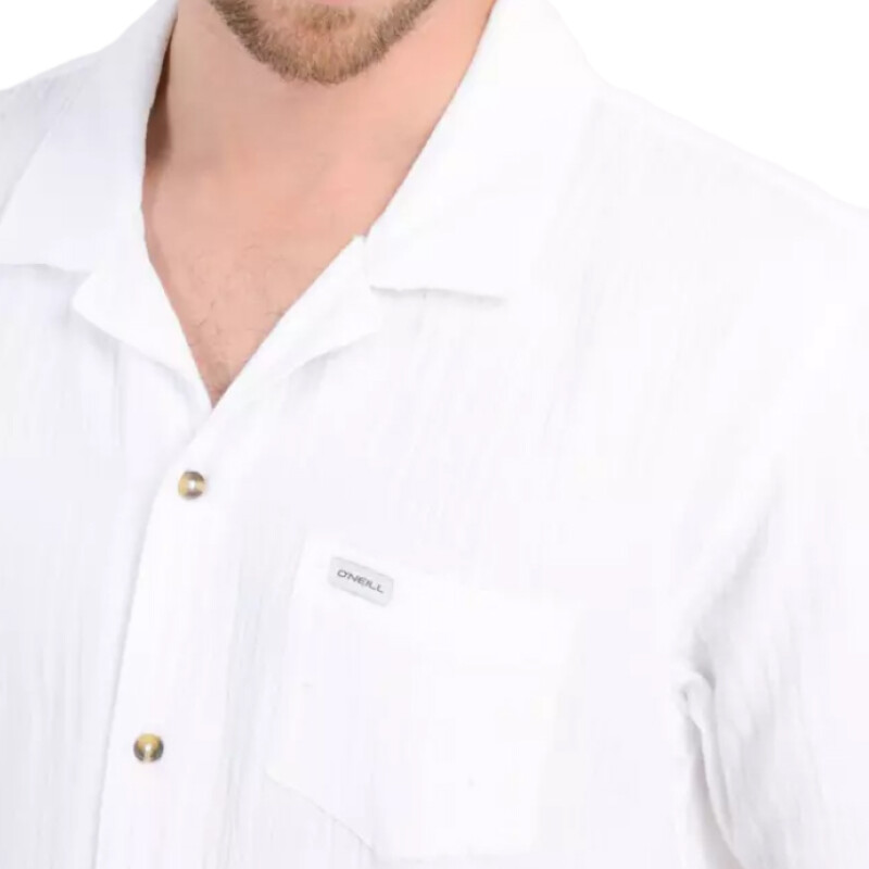 Camisa Oneill Sunset - Blanco Camisa Oneill Sunset - Blanco