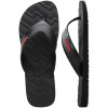 Sandalias Havaianas Track Waves Hombre Negro