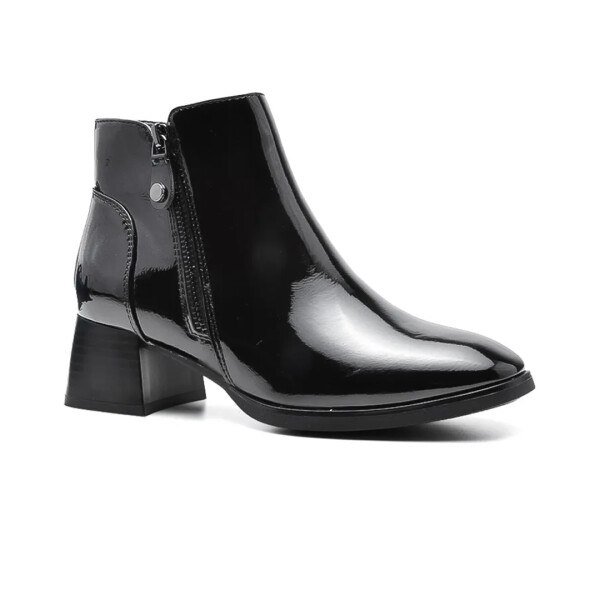 CASUAL TACO BAJO SCARLETT - KORIUM NEGRO