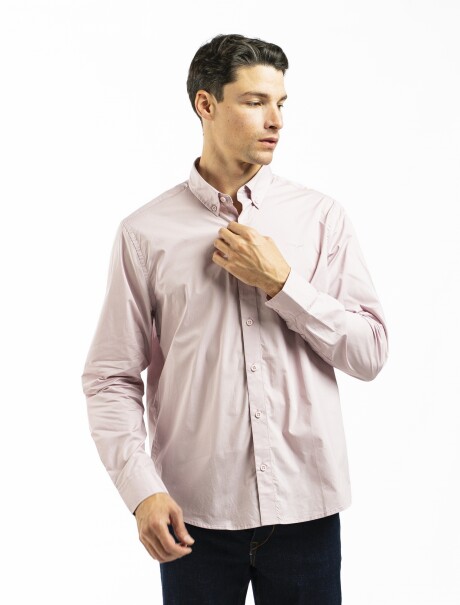 Camisa Manga Larga Algodón Principe Rosa
