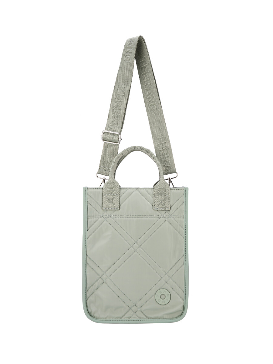 Bolso Matero Capitoneado - Verde 