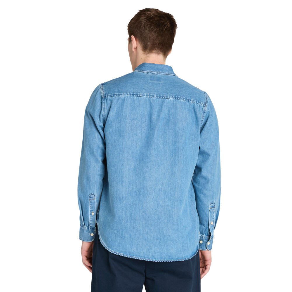 Camisa Denim Hombre Horizon Blue Wash