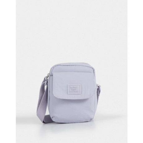 Bandolera Deportiva Con Tag Violeta Lila