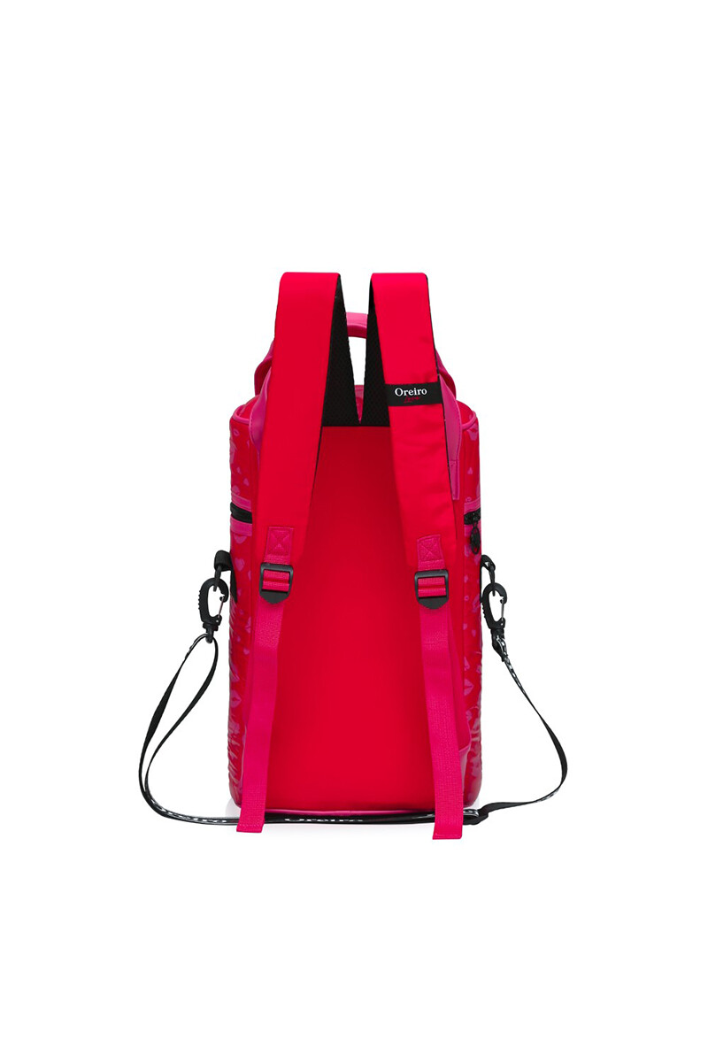 Mochila matera Las Oreiro Rojo