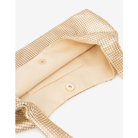 Cartera Formato Saca Dorado Mate