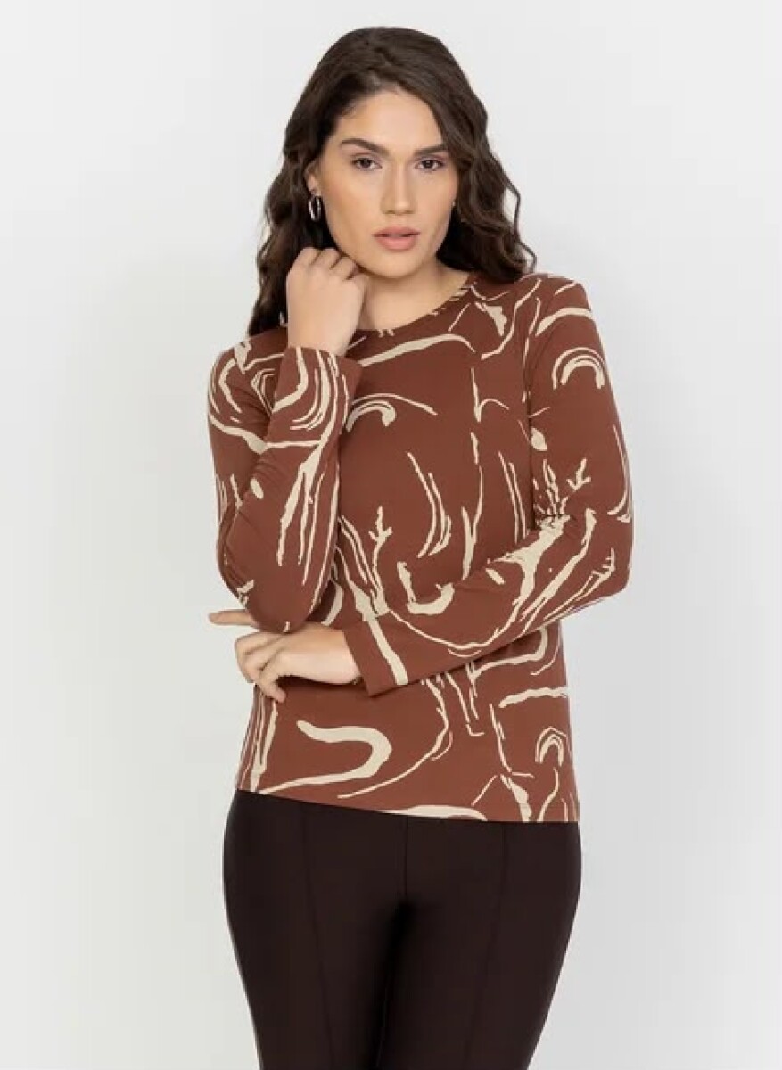 Remera Alda - CHOOCLATE 
