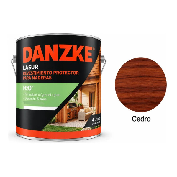 Danzke H2O Satinado Cedro 1l Danzke H2O Satinado Cedro 1l