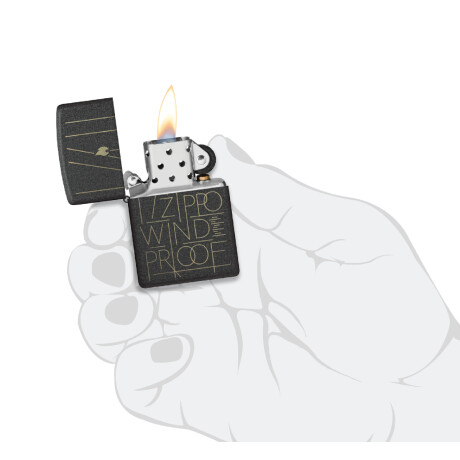 Encendedor ZIPPO 46172 C/Diseño Negro 0