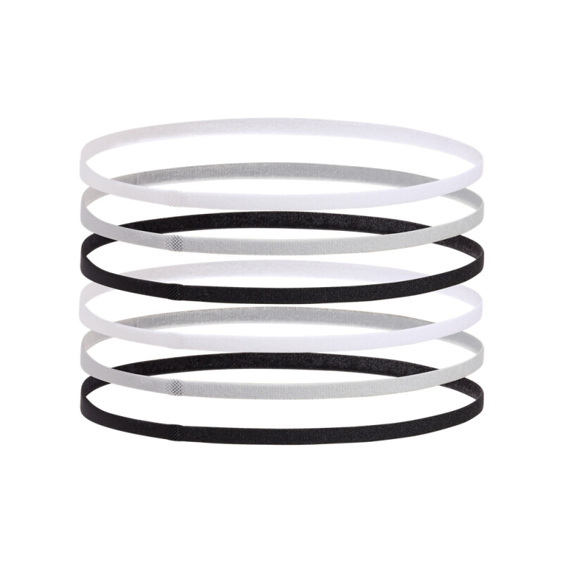 W MINI ELASTIC 6PK-MRN BLK-001