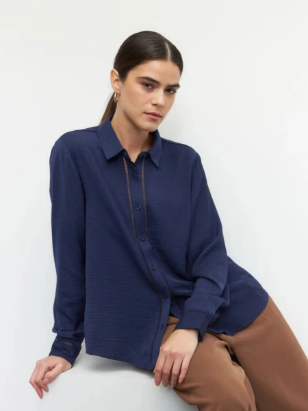 CAMISA D.CASSIN TARTARUGA AZUL