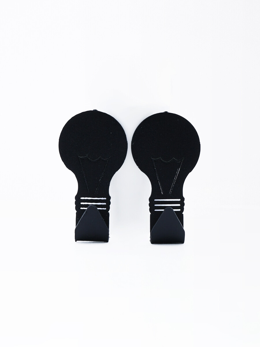 PERCHERO DECORATIVO - NEGRO 