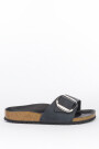 MADRID BIG BUCKLE CUERO BLACK Negro