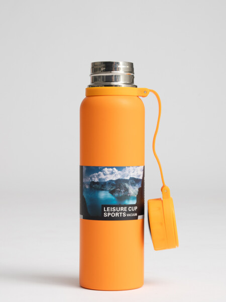 Botella termo 850 ML Naranja