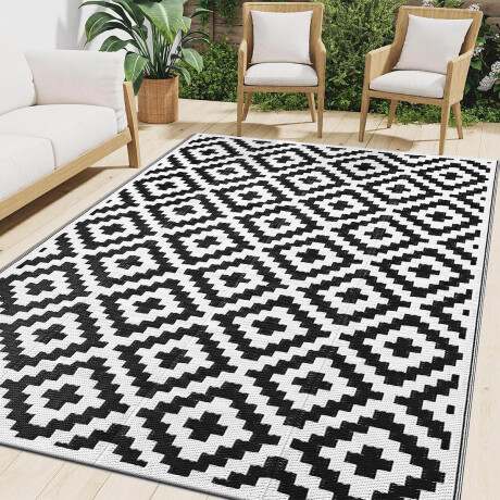 Alfombra Impermeable Patio Exterior Mosaico 150x240 M2