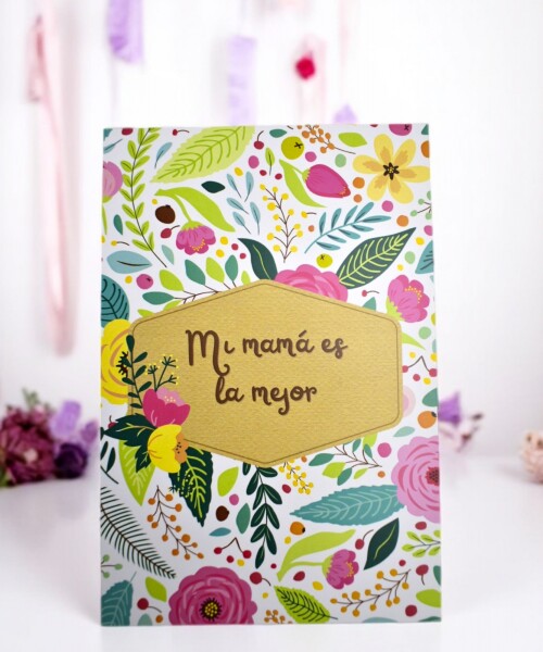 Tarjeta día de la madre 10x15 DISEÑO 13