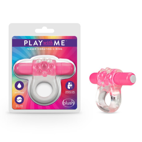 Anillo Teaser Vibrating C-Ring Play With Me Rosa