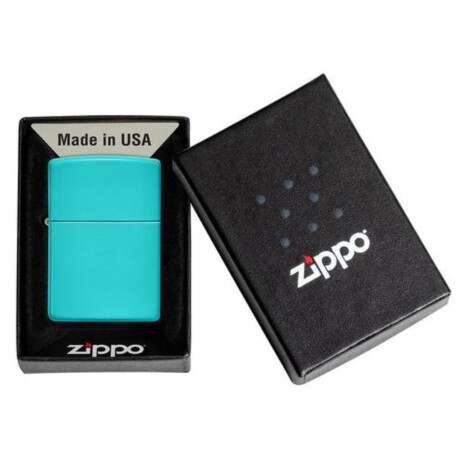 Encendedor Zippo Classic Flat turquesa - 49454 Encendedor Zippo Classic Flat turquesa - 49454
