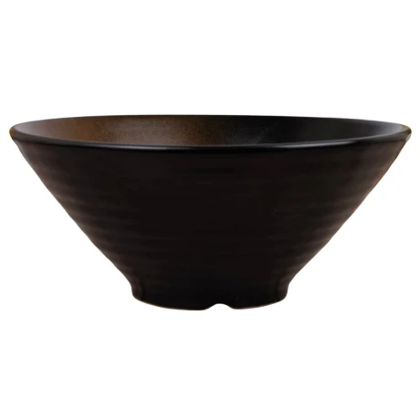 Bowl cónico de cerámica labrado Bowl cónico de cerámica labrado