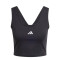 Top de Mujer Adidas Essentials Small Logo Negro