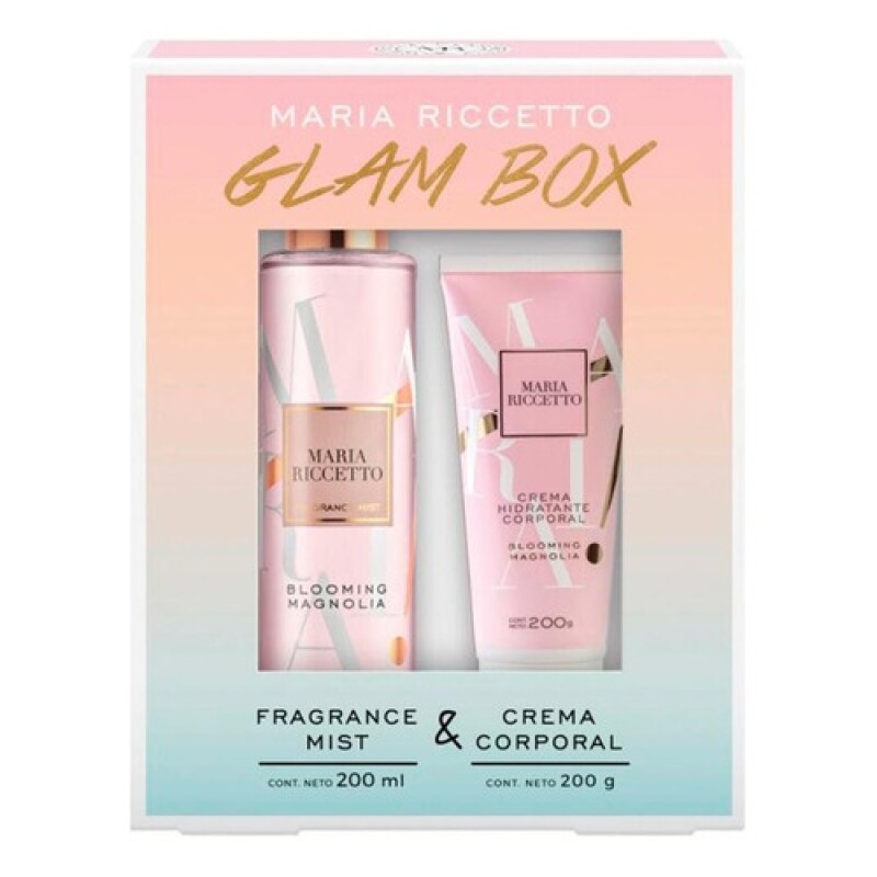 Set Fragancia Mist María Riccetto Blooming Magnolia 200ml + Crema corporal Original Set Fragancia Mist María Riccetto Blooming Magnolia 200ml + Crema corporal Original