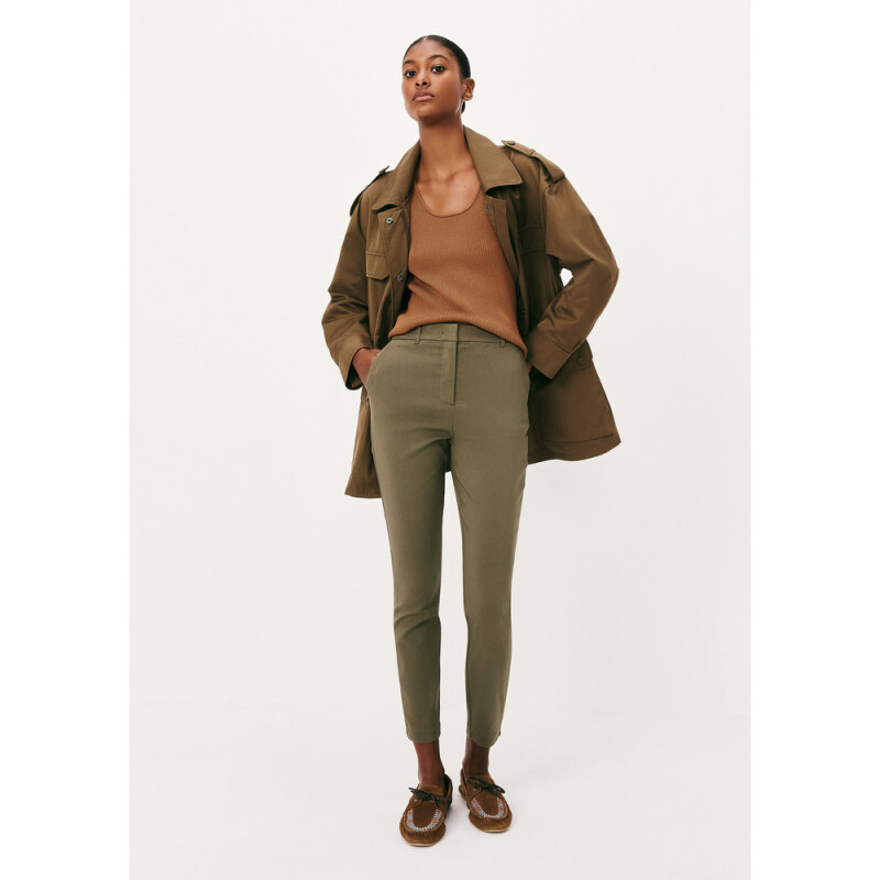 CALCA FEM VERDE MILITAR