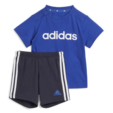 Conjunto Adidas Essentials Lineage Azul