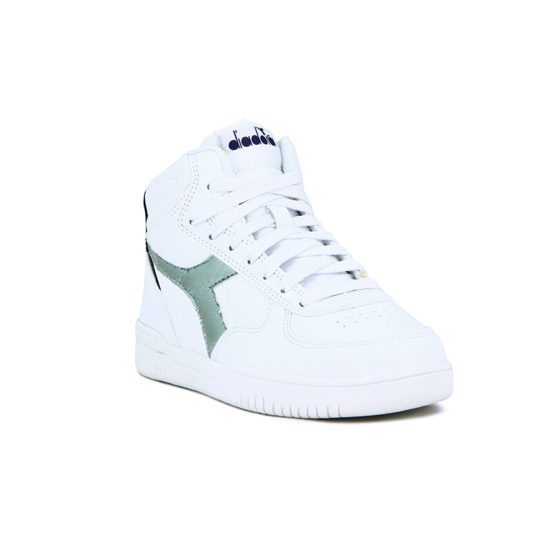 Diadora Calzado Lifestyle RAPTOR MID CRYSTAL WN Blanco-Plata