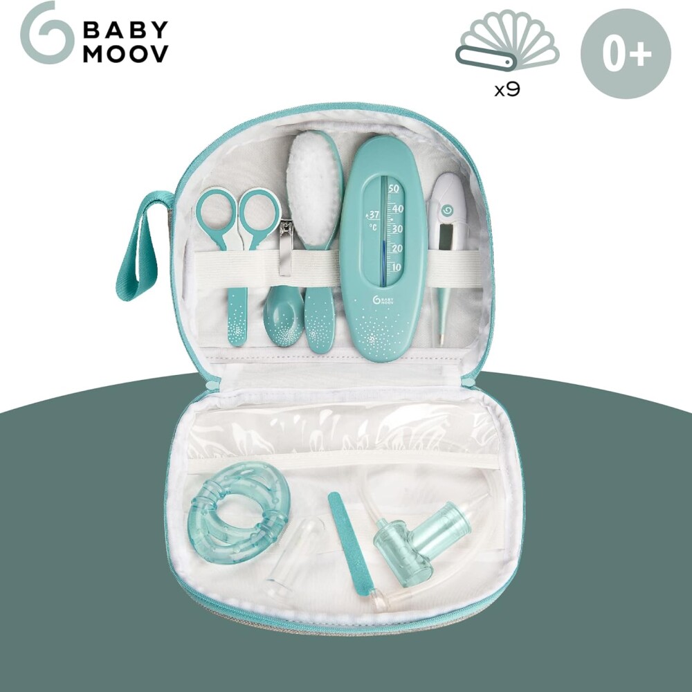Set Primeros cuidados Aqua con neceser BABYMOOV Set Primeros cuidados Aqua con neceser BABYMOOV