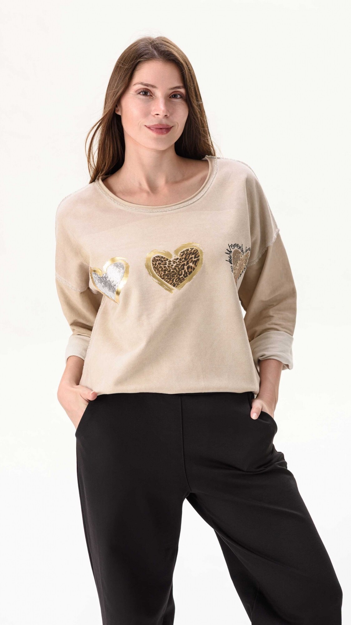 Sweater suna Beige