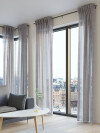 Cortina UNNEN 1x140x300 aspecto lino gris Cortina UNNEN 1x140x300 aspecto lino gris
